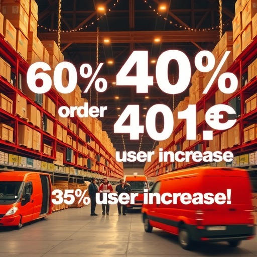 京东发布双11战报：订单总量增长近60% 下单用户同比增长40%