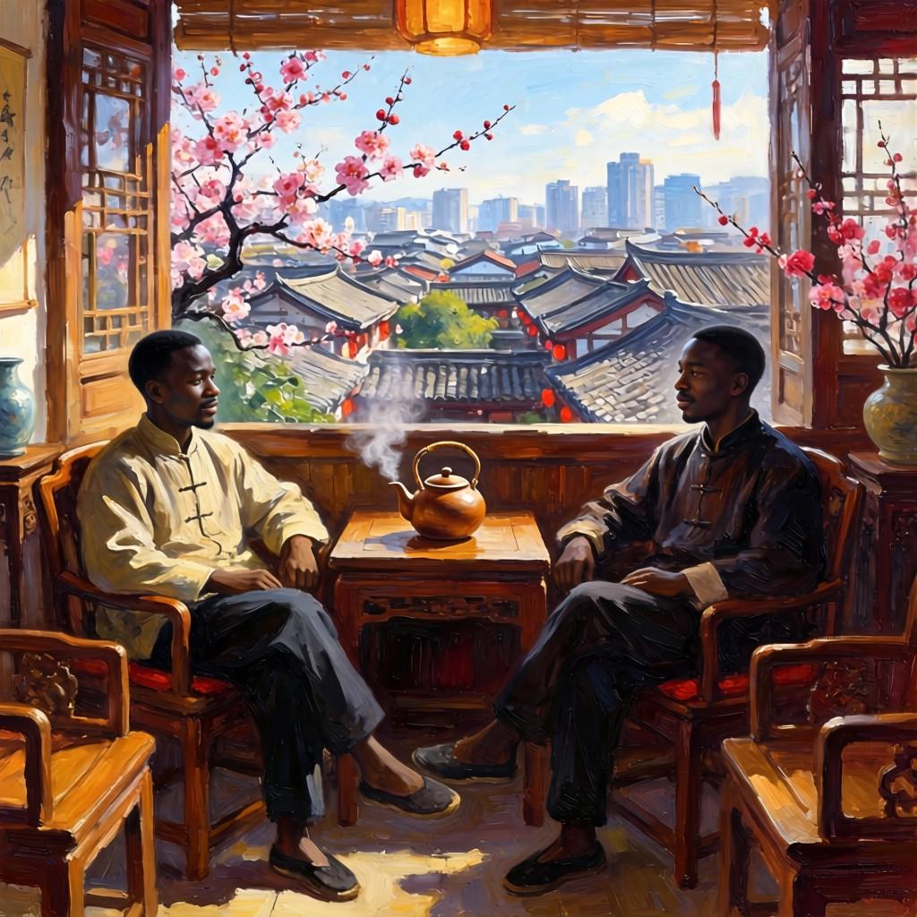 寻迹中国 | 乍得双胞胎的安逸成都生活