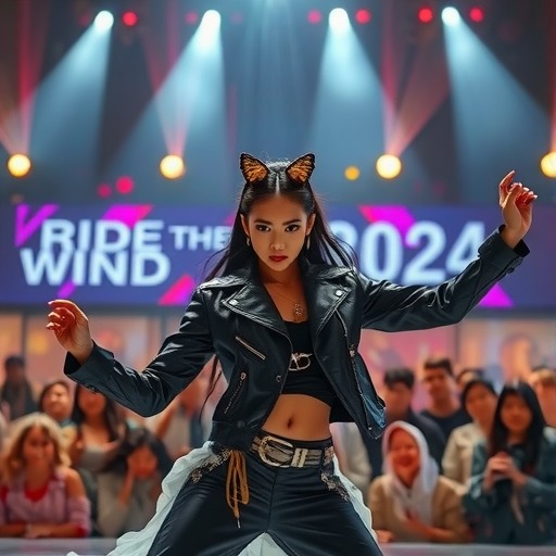 蔡诗芸《乘风2024》初舞台气场全开 《Wifey》绽放野性之美