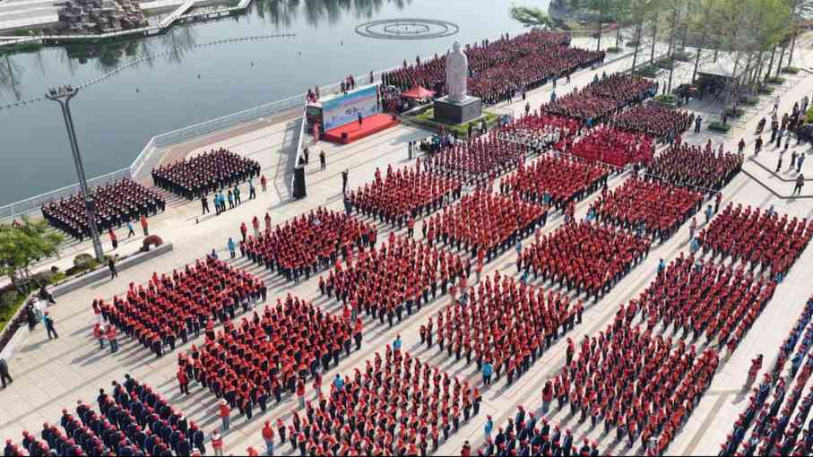 万人同诵，全城共鸣，平邑以国学经典点亮书香城市
