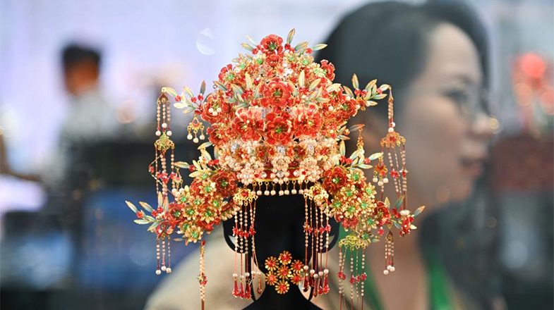 消博会上国潮焕新姿