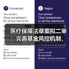 医疗保障法草案拟二审：完善基金风控机制，推进生育保险扩面