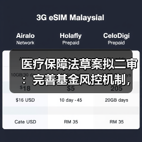 医疗保障法草案拟二审：完善基金风控机制，推进生育保险扩面