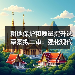 耕地保护和质量提升法草案拟二审：强化现代信息技术运用