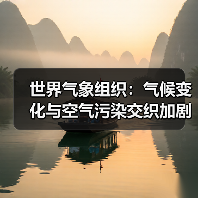 世界气象组织：气候变化与空气污染交织加剧环境风险，亟需加快协同治理
