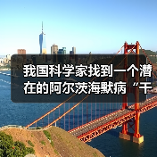 我国科学家找到一个潜在的阿尔茨海默病“干预开关”