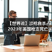 【世界说】涉枪自杀占2023年美国枪支死亡半数以上 美医学专家:枪支极易获得加剧了“快速且致命”的死亡 【世界说】涉枪自杀占2023年美国枪支死亡半数以上 美医学专家:枪支极易获得加剧了“快速且致命”的死亡