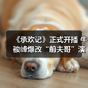 《承欢记》正式开播 牛骏峰爆改“前夫哥”演绎呆萌富二代