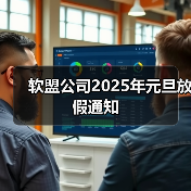 软盟公司2025年元旦放假通知