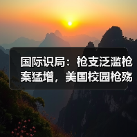 国际识局：枪支泛滥枪案猛增，美国校园枪殇之痛何时休？
