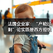 法国企业家:“产能过剩”论实质是西方担忧“跑不过”中国 法国企业家:“产能过剩”论实质是西方担忧“跑不过”中国