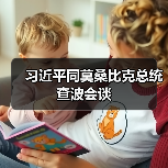 习近平同莫桑比克总统查波会谈（图2）