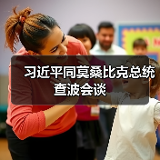 习近平同莫桑比克总统查波会谈（图4）