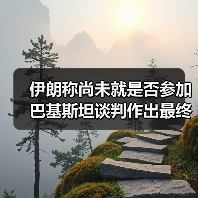 伊朗称尚未就是否参加巴基斯坦谈判作出最终决定（图4）