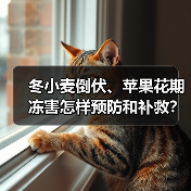 冬小麦倒伏、苹果花期冻害怎样预防和补救？专家支招（图2）