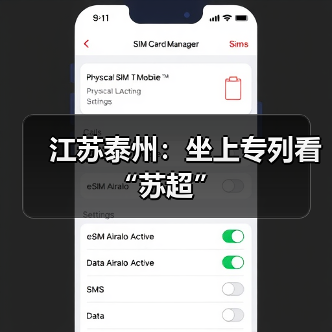 江苏泰州：坐上专列看“苏超”（图3）