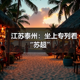江苏泰州：坐上专列看“苏超”（图4）