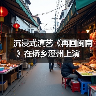 沉浸式演艺《再回闽南》在侨乡漳州上演（图3）