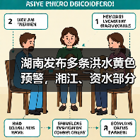湖南发布多条洪水黄色预警，湘江、资水部分河段将超警（图3）