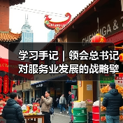 学习手记｜领会总书记对服务业发展的战略擘画（图3）