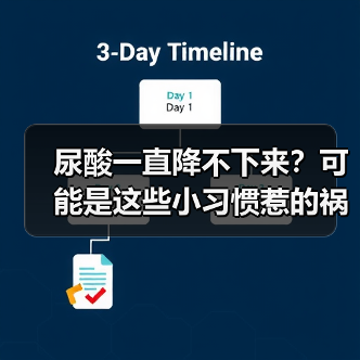 尿酸一直降不下来？可能是这些小习惯惹的祸 | 健康习惯研究所