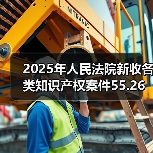 2025年人民法院新收各类知识产权案件55.26万件（图2）