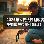 2025年人民法院新收各类知识产权案件55.26万件（图3）