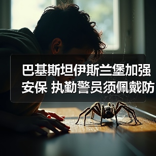 巴基斯坦伊斯兰堡加强安保 执勤警员须佩戴防暴装备（图3）