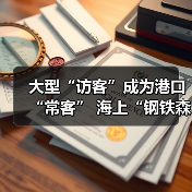 大型“访客”成为港口“常客” 海上“钢铁森林”每一分钟都在连接中国与世界