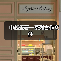 中越签署一系列合作文件