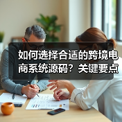 如何选择合适的跨境电商系统源码？关键要点揭秘！
