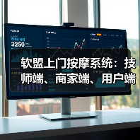 软盟上门按摩系统：技师端、商家端、用户端、100%源码交付、支持定制开发（图2）