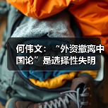 何伟文:“外资撤离中国论”是选择性失明 何伟文:“外资撤离中国论”是选择性失明
