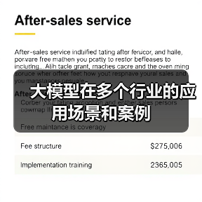 大模型在多个行业的应用场景和案例（图2）