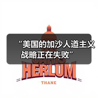 “美国的加沙人道主义战略正在失败”