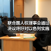 联合国人权理事会通过决议呼吁对以色列实施武器禁运（图3）