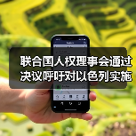 联合国人权理事会通过决议呼吁对以色列实施武器禁运（图3）