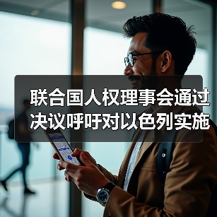 联合国人权理事会通过决议呼吁对以色列实施武器禁运（图4）