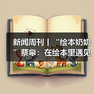 新闻周刊丨“绘本奶奶”蔡皋：在绘本里遇见中国之美（图2）