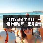 4月19日金星合月，一起来看这幕“星月童话”（图2）