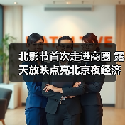 北影节首次走进商圈 露天放映点亮北京夜经济（图2）