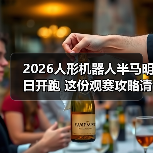 人形机器人半马赛事指南：观赛必看攻略