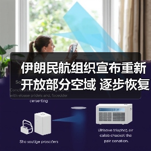 伊朗民航组织开放部分空域 恢复机场运营