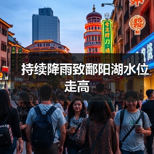 持续降雨致鄱阳湖水位走高（图3）