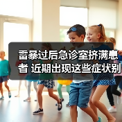 雷暴天气后突发症状别硬扛