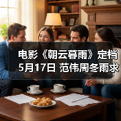 电影《朝云暮雨》定档5月17日 范伟周冬雨求子求财上演利益婚姻