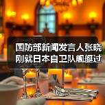 国防部新闻发言人张晓刚就日本自卫队舰艇过航台湾海峡答记者问（图4）