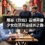 邢菲《烈焰》震撼开播 少女白菜开启成长之路（图3）