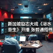 新加坡励志大戏《浴水重生》开播 张哲通搭档黄暄婷勇敢追梦（图3）