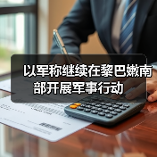 以军称继续在黎巴嫩南部开展军事行动（图4）